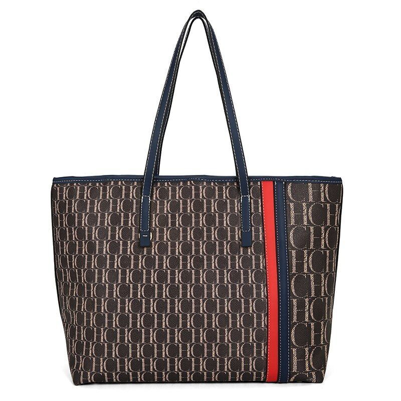 Luxury Handbag Letter Large Capacity Shoulder Sac Shoulder Pouch Hasp Spandex