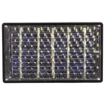 Encapsulated Solar Cell Module 0.5V (Voc), Current Isc: 400mA (typ), 75x44mm