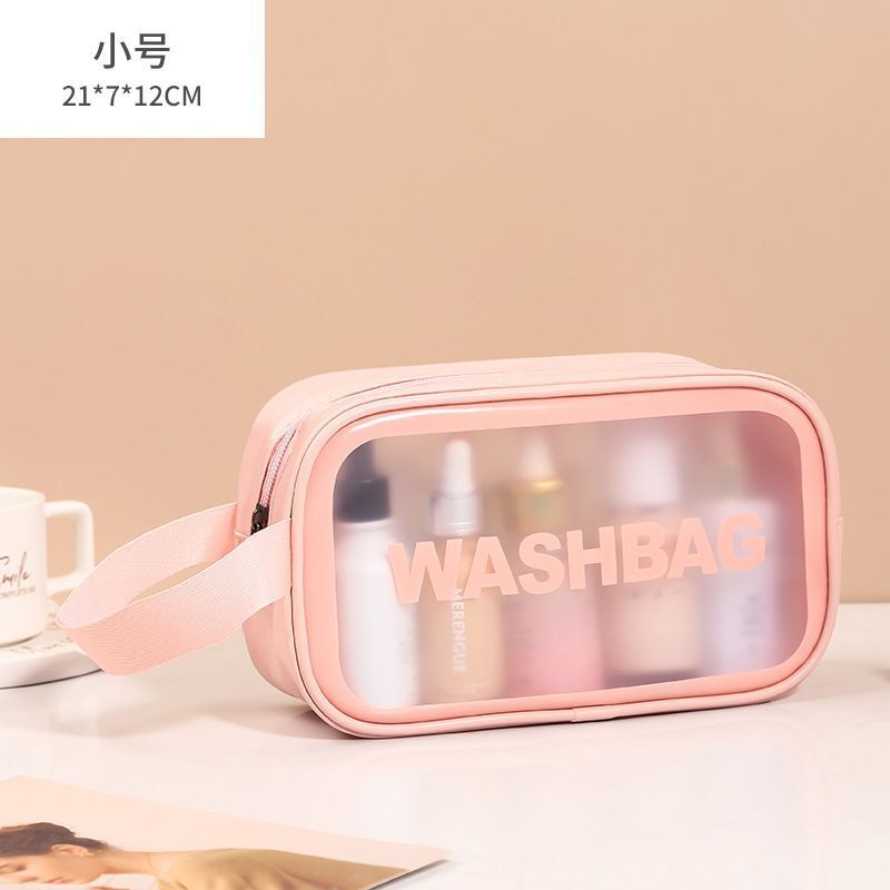 Transparent PVC Storage Bags Travel Organizer Makeup Bag Cosmetic Case Toiletry