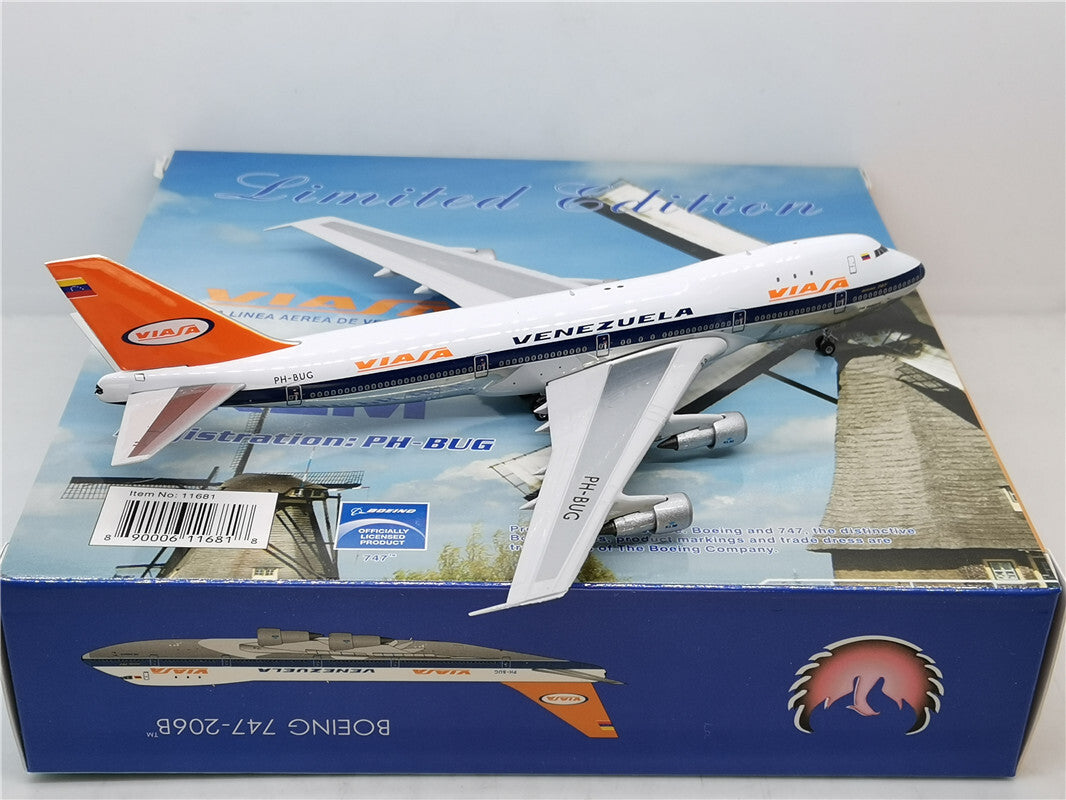1:400 Phoenix KLM BOEING B747-200 Airplane Diecast Aircraft Plane Model