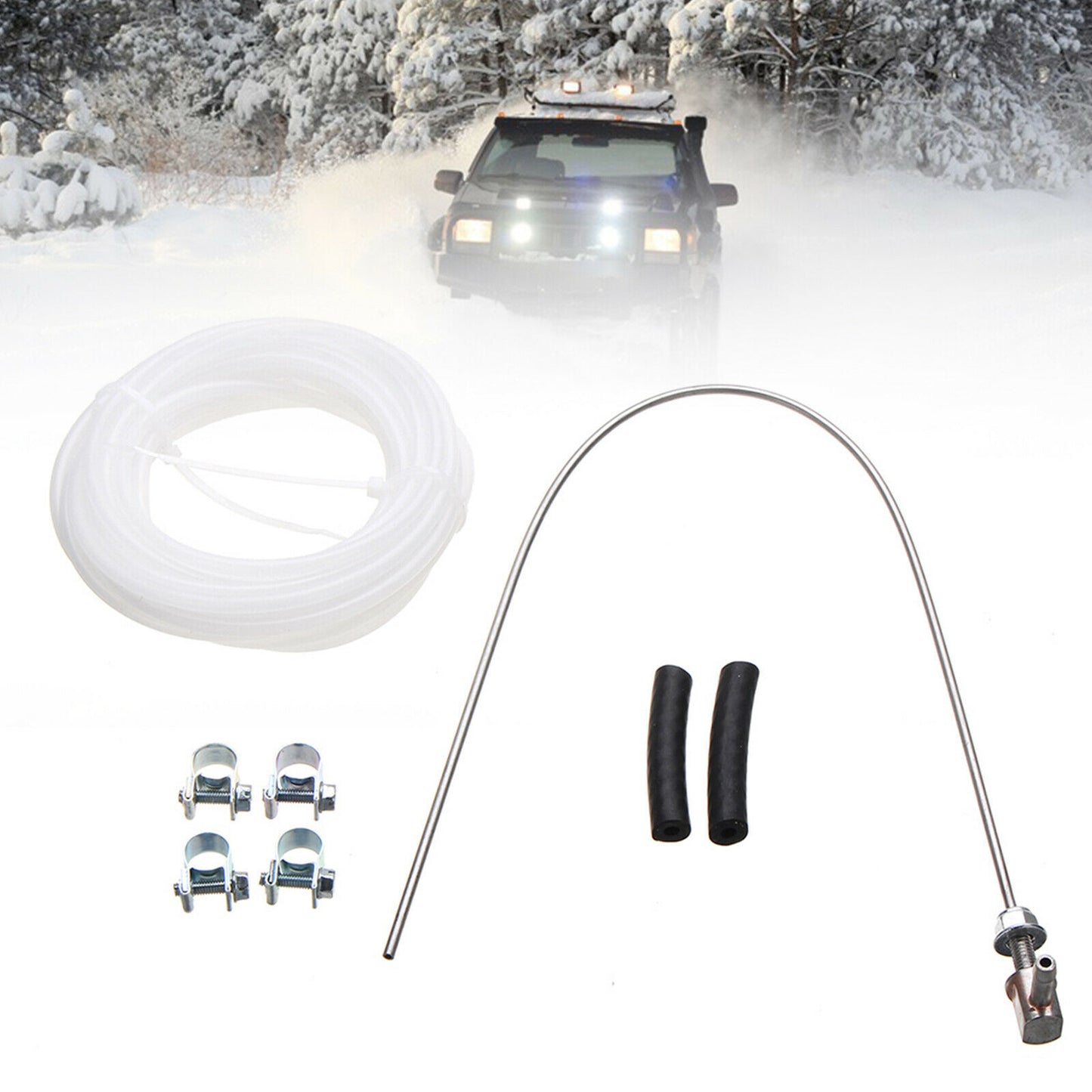 Fuel Tank Sender Stand Pipe Pick Up Clip&Hose Kit For Webasto Eberspacher Heater