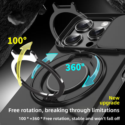 Compatible with iPhone 17 Pro Max/16 Pro, Window Mount Shockproof Phone Case