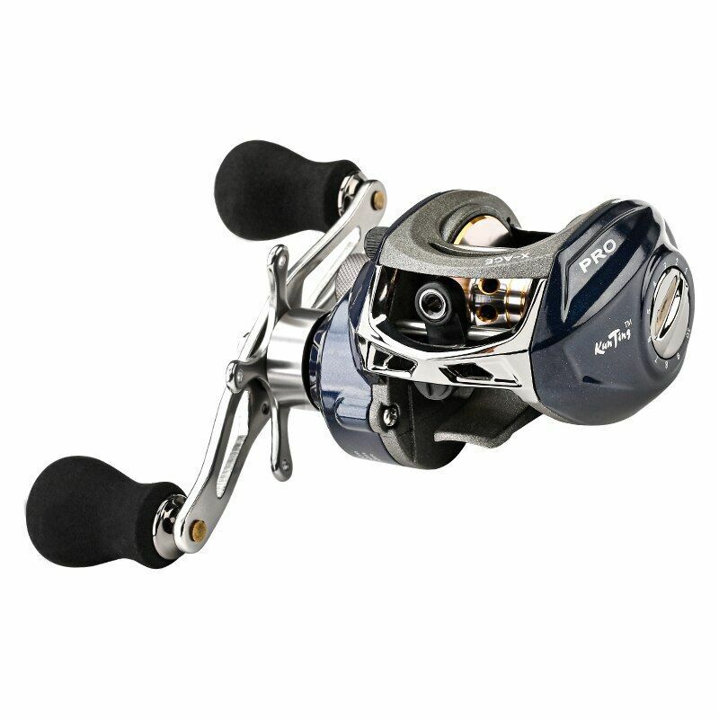 Baitcasting Fishing Reel Equipped Strands Line Braking Power Quality Ultra Light