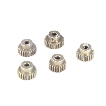 21T-25T Aluminum Pinion Gear Set For 1/10 RC Car Brushed Brushless Motor Parts;
