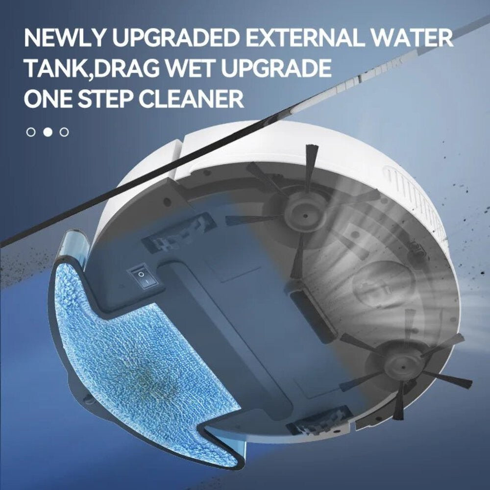 Wireless Sweeping Robot – Smart 3-in-1 Cleaning