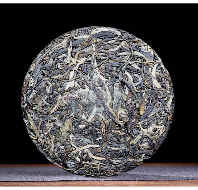 100g Iceland Raw Pu'er Tea Mini Tea Cake Mengku Laozhai Yunnan Qizi Cake Tea