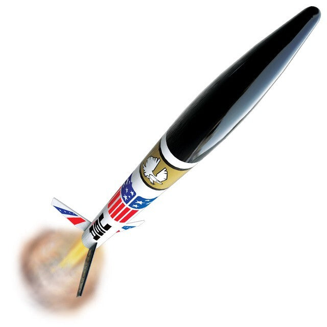 Estes 652 Citation Patriot Flying Model Rocket Kit (Intermediate Skill Level)