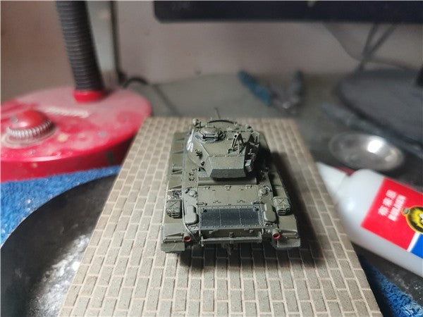 3D Printed 1/72 American Chaffee Light Tank Finished Product