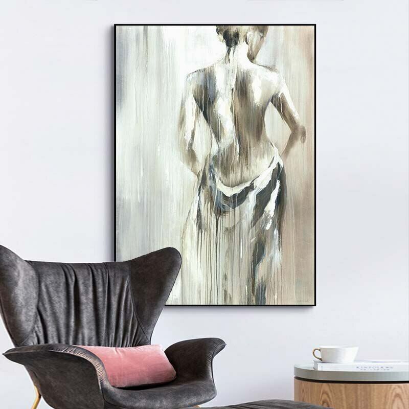 Abstract Sexy Woman Wall Art Picture Canvas Painting Wall Decor Posters & Prints