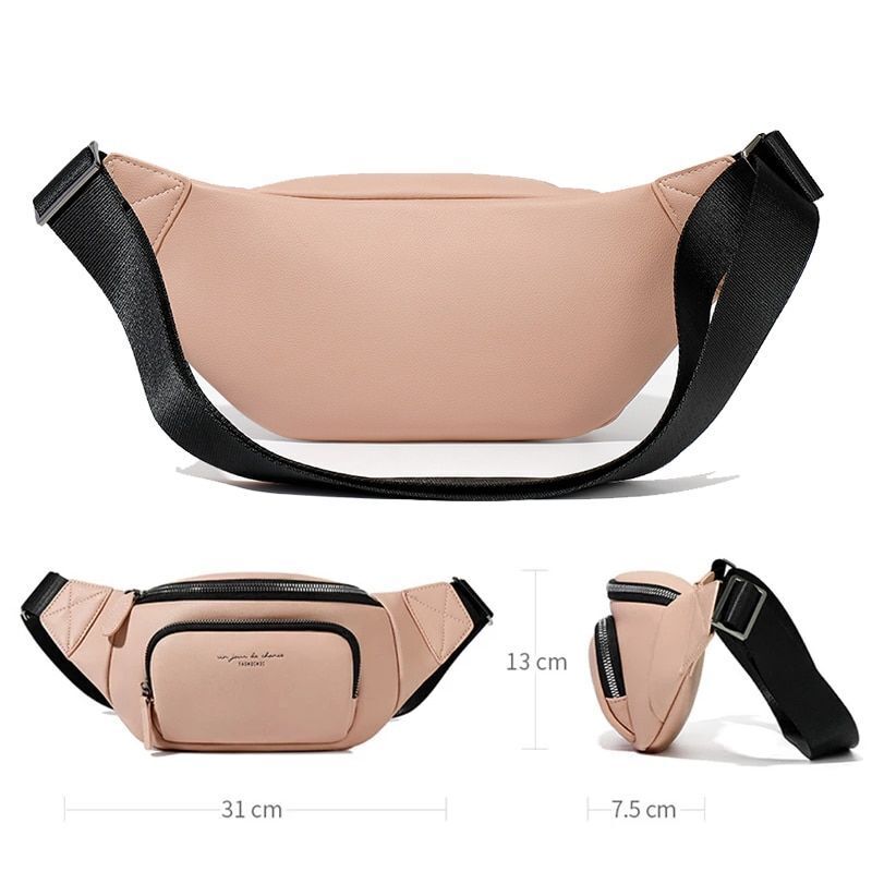 Waist Bag Traveling Belt Crossbody Bag Fashion Shoulder Bag Fanny Pack Purse 1PC