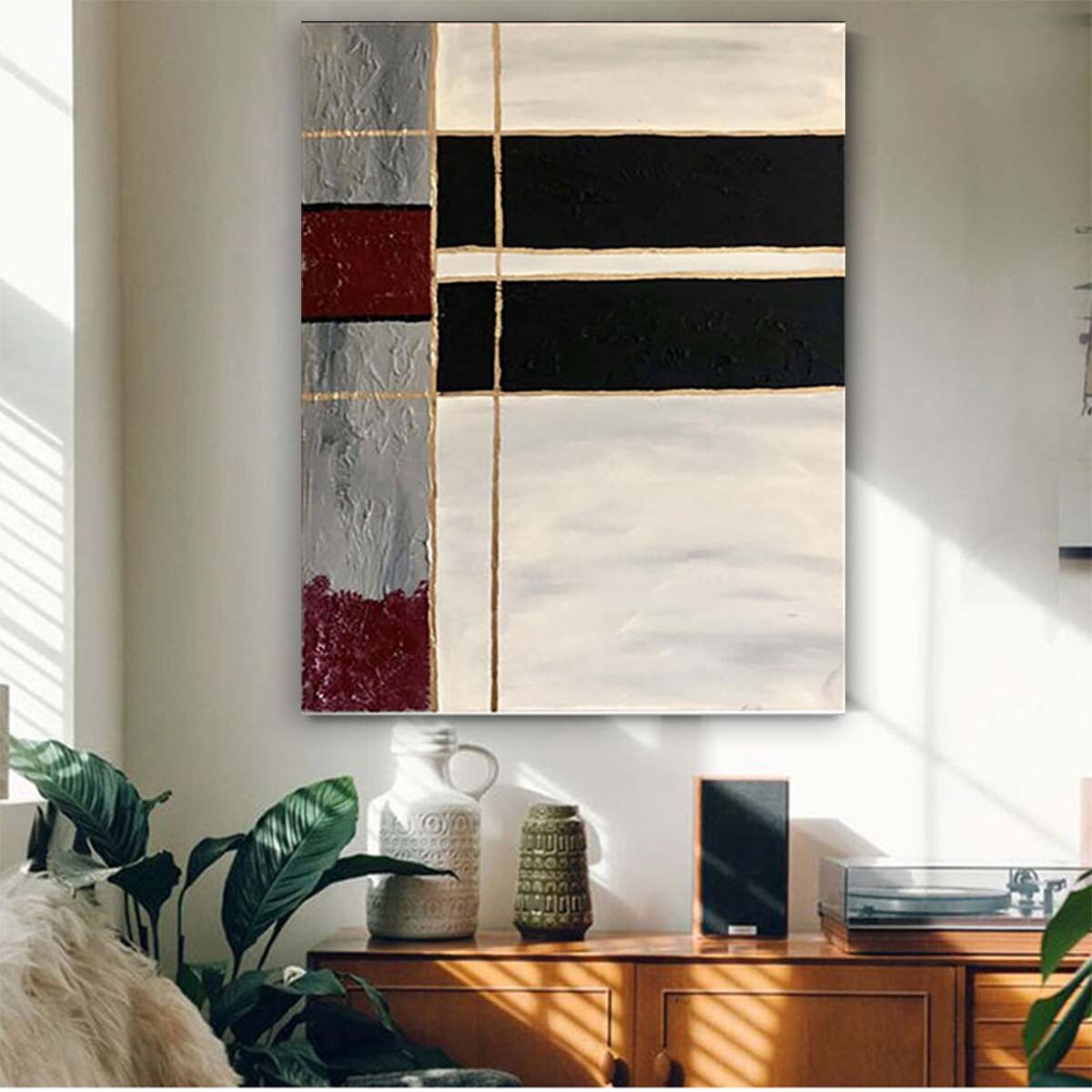 Abstract Wall Art Decor Drawing 100 Handmade Oil Painting Modern Texture Acrylic