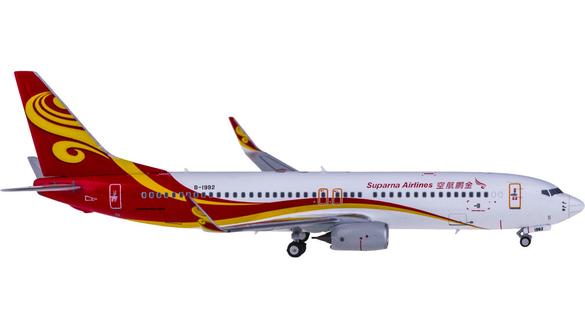1:400 NG Model Suparna Airlines BOEING 737-800 Passenger Airplane Diecast Model