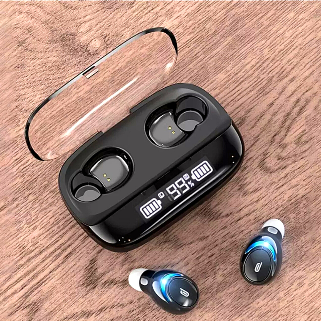 Audifonos inalambricos Bluetooth 5.0 Auriculares para Telefonos con Power Bank
