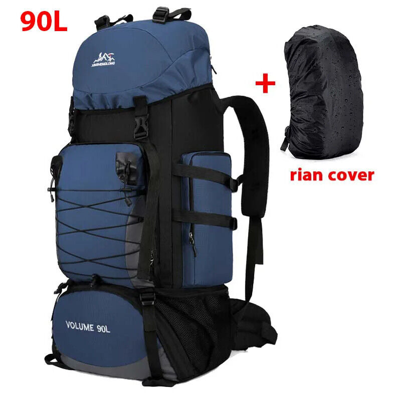 90L Travel Bag Camping Backpack Bags Mountaineering Sport Bag Men Women