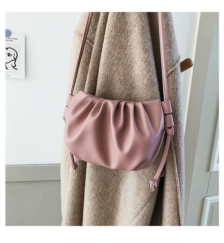 Retro Messenger Cloud Bag Crossbody Shoulder Tide Handbag Clutch Pouch Versatile