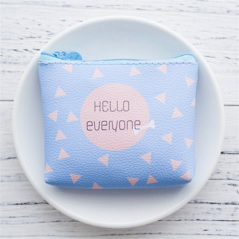 Women's Wallet Small Coin Pouch Bag Female Purse PU Leather Mini Money Key Card