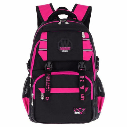 Children Backpack Orthopedic Schoolbags Teenagers Unisex Lightweight Waterproof