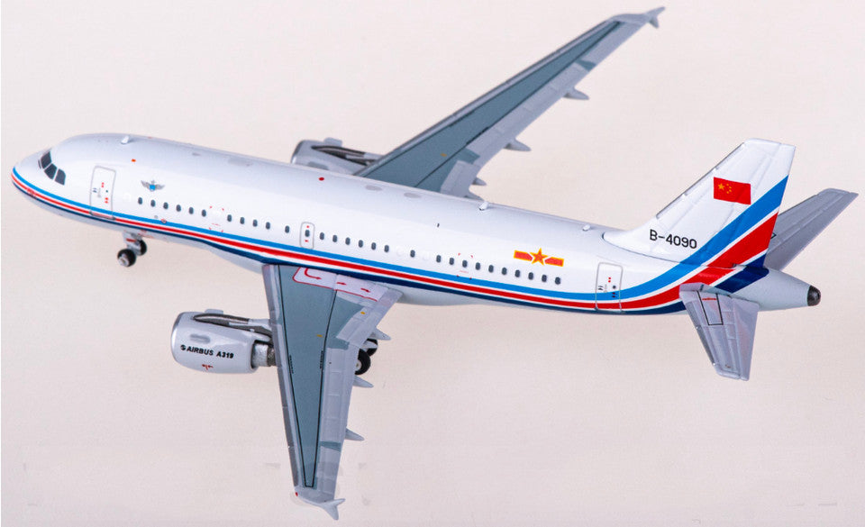 1:400 NG Model PLAAF AIRBUS A319 Passenger Plane Airplane Diecast Aircraft Model