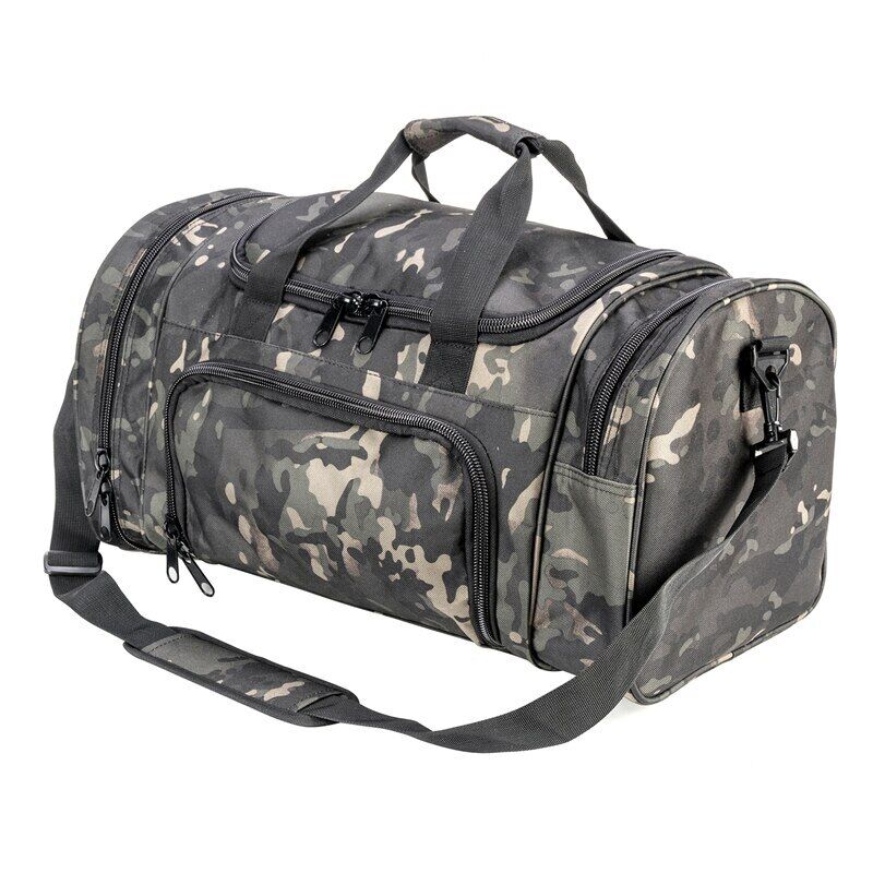Tactical Travel Bag Men Outdoor Handbag Sports Bags Gym Hiking Bag Shoes