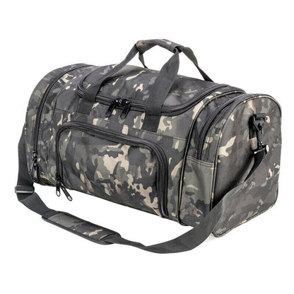 Tactical Travel Bag Men Outdoor Handbag Sports Bags Gym Hiking Bag Shoes