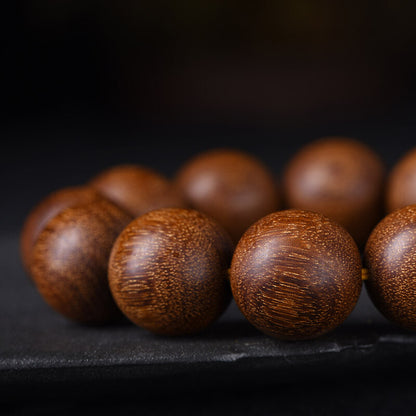 China Red Sandalwood 6/8/10/12/15/18/20/25MM Round Buddha Beads Fashion Bracelet