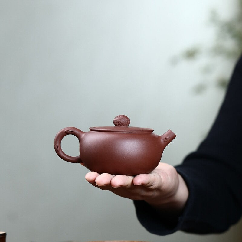 Handmade Tea Pot China Original Ore Real Yixing Zisha Dicaoqing Clay Marked Pots