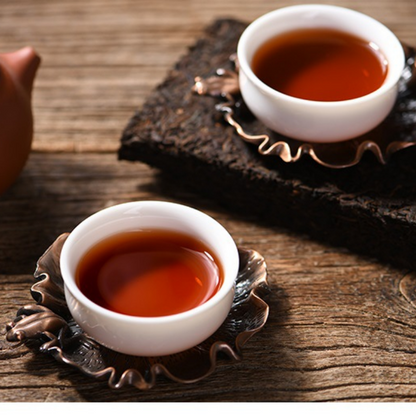 Aged and Scented Old Tea Brick 250g Yunnan Puerh Tea Brick Ripe Tea Lao Banzhang