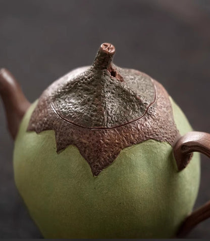 180cc Chinese Yixing Handmade Zisha Teapot Duan Ni Eggplant Hu Gongfu Tea Pot