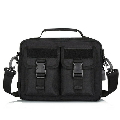 USB Charging Shoulder Bag Tactical Sling Backpack Briefcase Military Crossbody