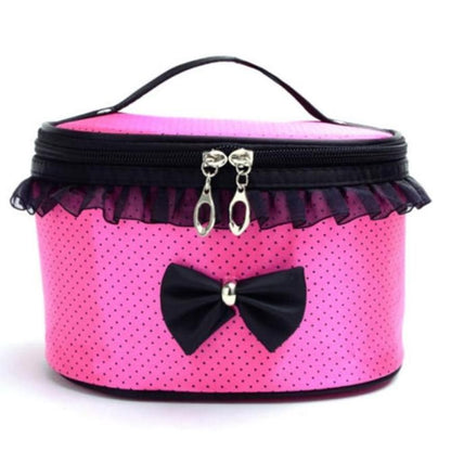 Multifunction Travel Clear Makeup Bag Polyester Toiletries Organizer Waterproof
