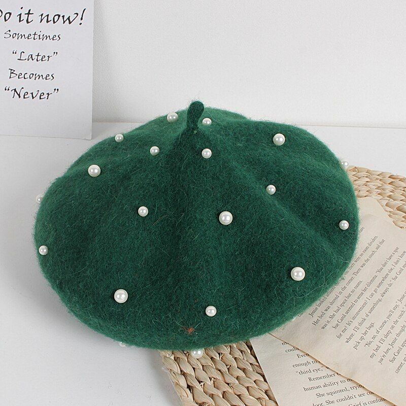 Caps Berets Princess Kids Girls Lovely Beanies Hats Spring Autumn Winter Toddler