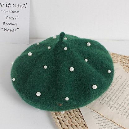 Caps Berets Princess Kids Girls Lovely Beanies Hats Spring Autumn Winter Toddler