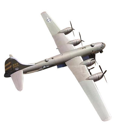 1:47 B-29 SuperFortress Bomber Paper Military Aircraft Airplane Model DIY
