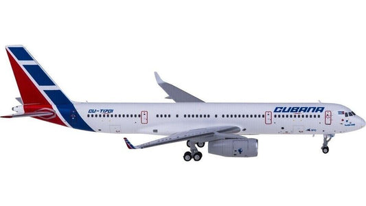 1:400 NG Model Cubana Tupolev TU-204-100E Passenger Airplane Diecast Plane Model