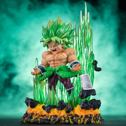 Dragon Ball Super Saiyajin Goku Broly Vegeta PVC Actionfigur Statue Modell Spielzeug-