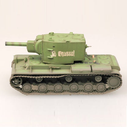 WWII Soviet Union KV-2 heavy tank Russian Green painted 1/72 finished Easy Model