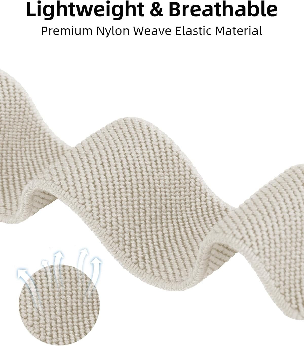 2 Pack Stretchy Nylon Solo Loop Compatible with Kids Apple Watch Bands 38Mm 40Mm