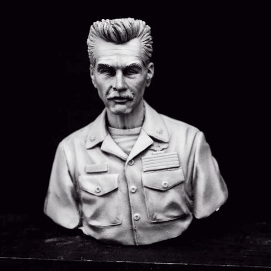 1/10 resin bust figure model Commander of the United States Navy unassembled