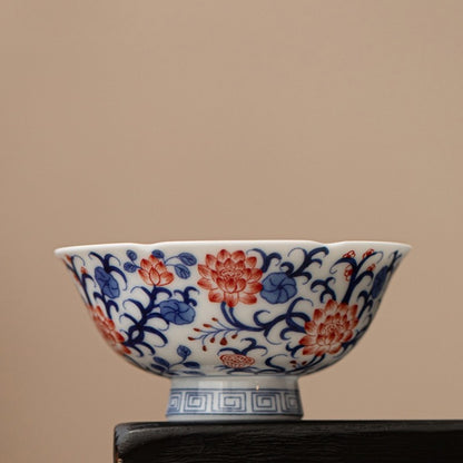 Blue-and-white Porcelain Tea Cup Creative Ceramic Master Cup Chinese Kungfu Cups