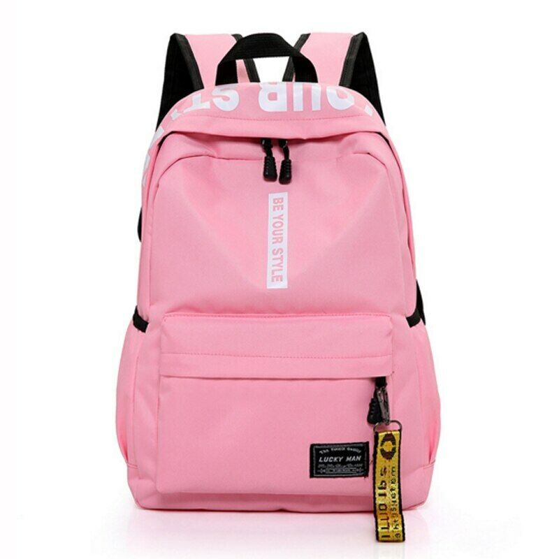 Teenagers School Backpack Girl Men Women Shoulder Bag