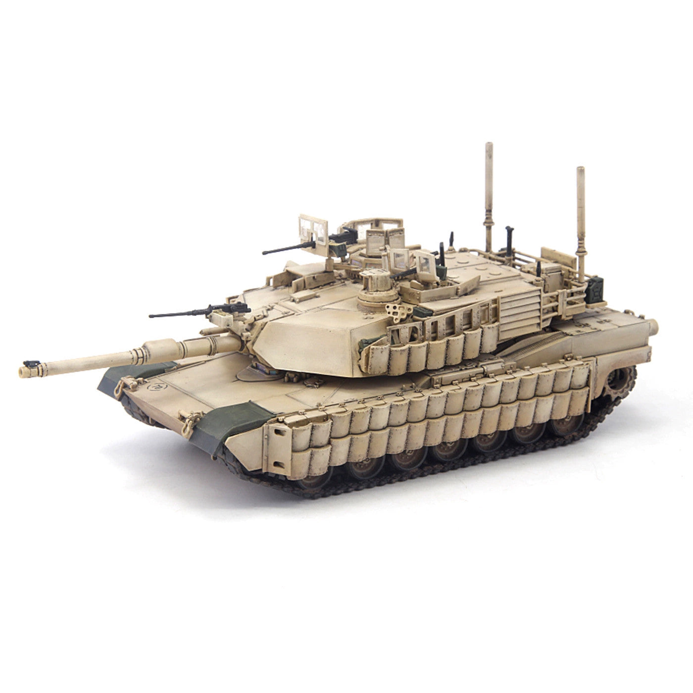 Hardened 1/72 US M1A2 SEP Abrams TUSK II Main Battle Tank Finished Model