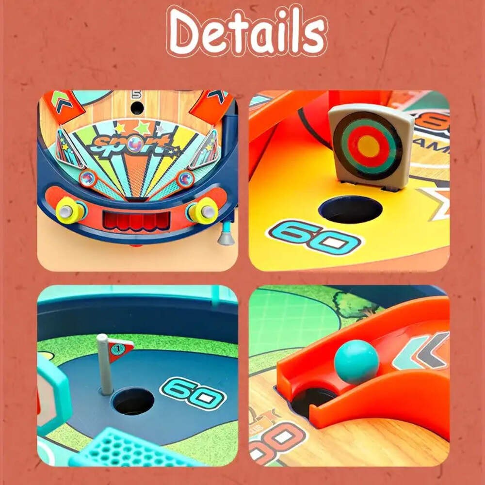 Pinball Machine Toy for Kids & Family Fun
