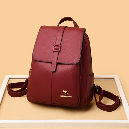 Summer Leather Backpacks Shoulder Bags Traveling Purse School Bags 1 PC Backpack
