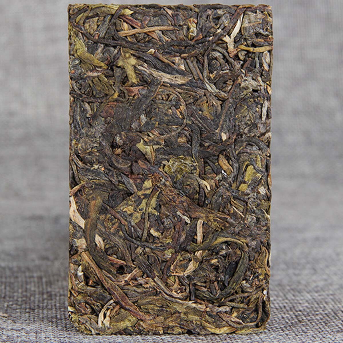 Raw Pu Erh Tea Mini Brick Organic Aged Yunnan Pressed Tea 50g