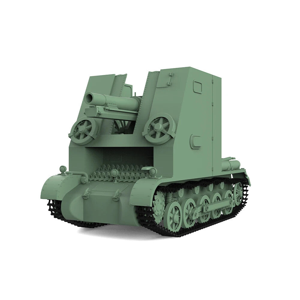 SSMODEL SS72709 1/72 25mm Military German Sturmpanzer I Bison Self-Propelled Gun
