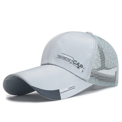 Visor Sun Hat Quick Dry Mesh Classic Baseball Cap Outdoor Golf Breathable Hat