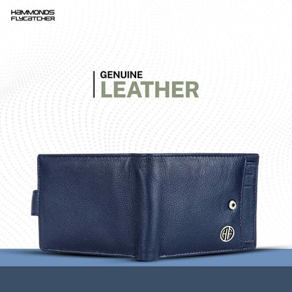 Brand New Authentic RFID Protected Brown BI-Fold Genuine Leather Mens Wallet