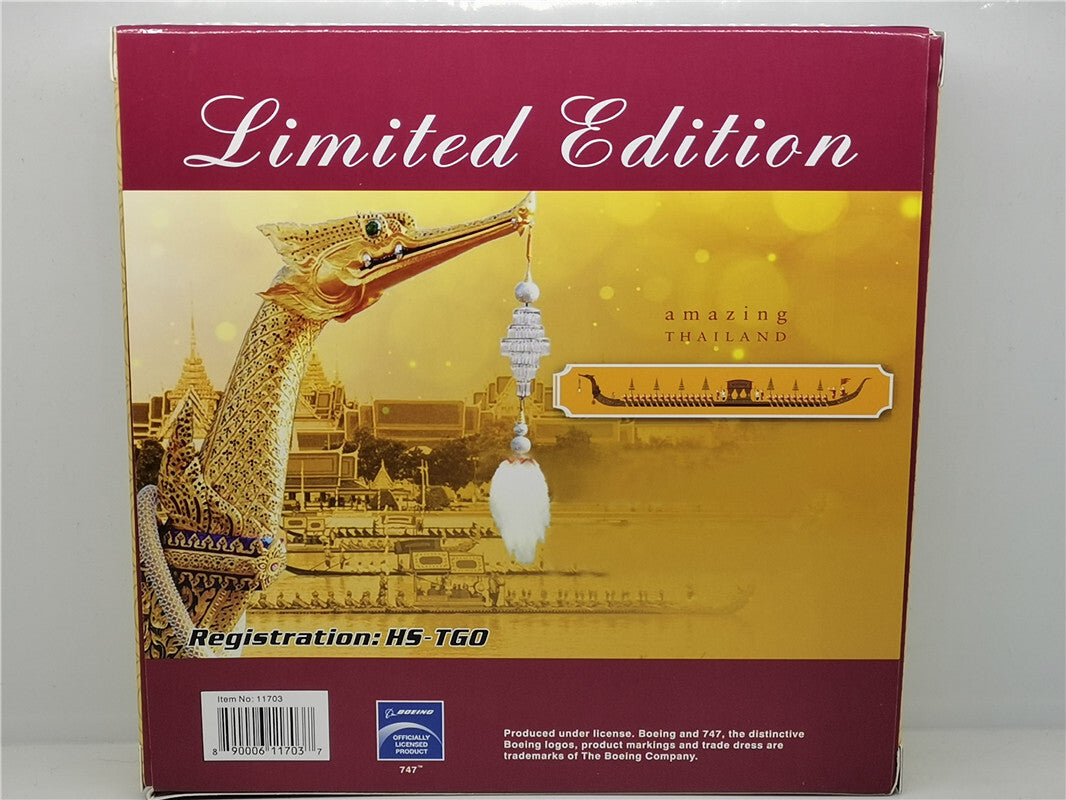 1:400 Phoenix Thai BOEING B747-400 Airplane Diecast Aircraft Plane Model