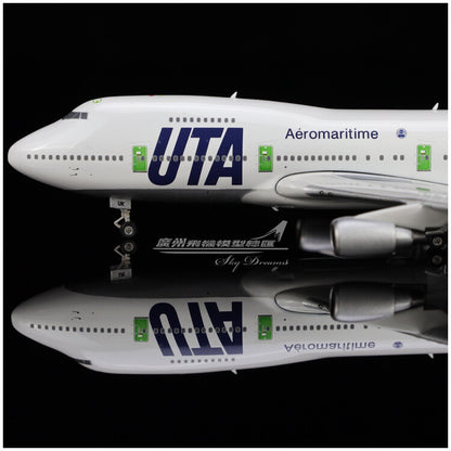 1:400 Phoenix UAT BOEING 747-200 Passenger Plane Diecast Aircraft Airplane Model