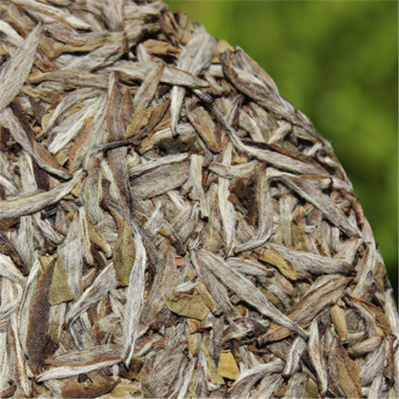 300g White Tea Cake Chinese Fuding Old Natural White Tea Organic Silver Needle